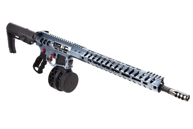 F5 MFG AR-15 .223/5.56 Skeletonized Drum Magazine - 50 RD