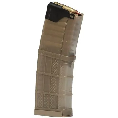 Limted L5AWM Gen2 5.56x45 NATO 15/30 Mag Transluscent Dark Earth