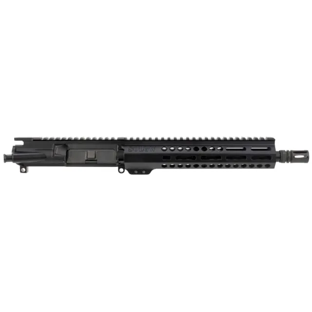 Sons of Liberty Gun Works Half Complete Upper Receiver M4-EXO3 5.56mm 11.5in 10.5in Combat Barrel EXO3 Rail A2 Flash Hider No BCG or CH Black