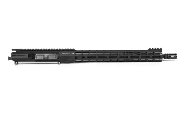 Aero Precision M4E1-T Complete Upper Receiver Threaded 5.56x45mm Mid Pencil 16in Barrel ATLAS S-ONE 15in Handguard M-LOK Anodized Black