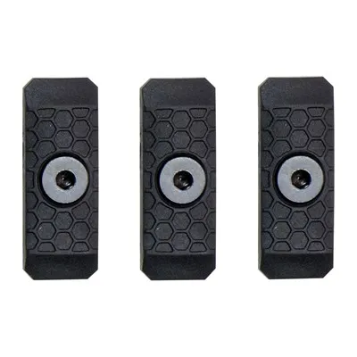 M-LOK Slate Grip Mini Panels 1-Slot Black 3-Pack
