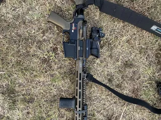 BCM Dark Bronze 14.5-inch on a Spikes Lower