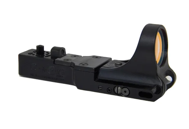 C-More SlideRide Red Dot Sight, Polymer Body, Standard Switch, 6 MOA Dot