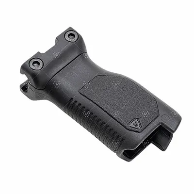 Function AR-15 Angled Grip Long W/Cable Management For Pic Rail BLK