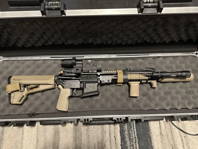 Geissele Super Duty 11.5-inch on an Aero M4E1 Lower