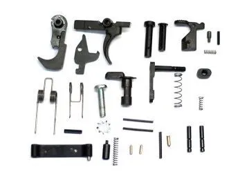 Guntec USA AR-15 Complete Lower Parts Kit No Pistol Grip