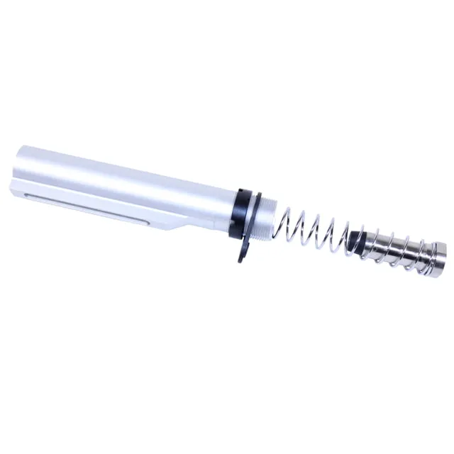 Guntec USA AR-10 Mil-Spec Buffer Tube Set .308 Cal Anodized Clear