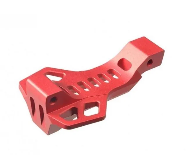 Strike Industries Billet Trigger Guard w/ Finger Rest Red
