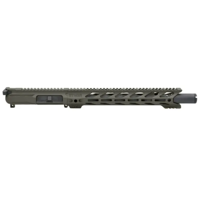STNGR AR-15 5.56 NATO 11.5in M-LOK Complete Upper w/13.5in HWK Handguard BCG & CH OD Green Cerakote