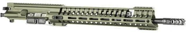 POF USA P415 Edge Upper Receiver Assembly 5.56x45mm NATO 34 in Length 16.5 in Barrel 5 Position Adjustable M-LOK Edge Triple Port Muzzle Break Olive