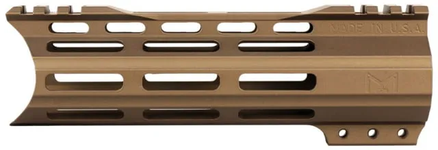 ABC RIFLE COMPANY Custom Hybrid Top Cut Super Slim AR-15 M-LOK Handguard 7in Bronze