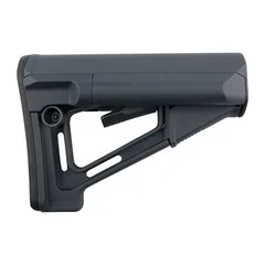 AR-15 STR Stock Collapsible Mil-Spec Gray