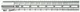 Aero Precision AR15 ATLAS R-ONE M-LOK Handguard - Uncoated 15in Raw - Aluminum