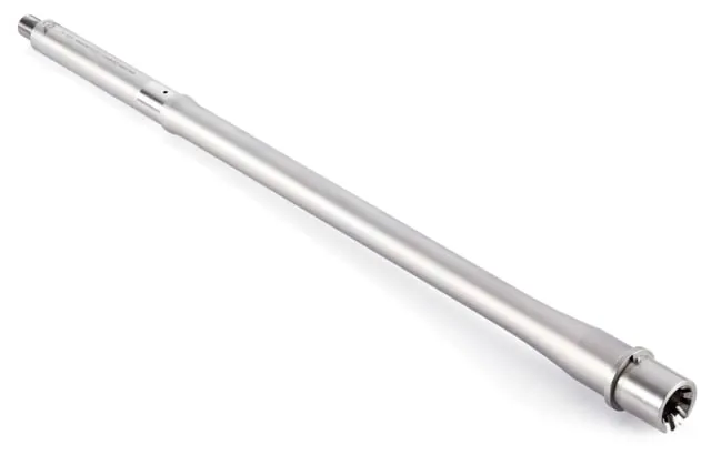Wilson Combat Barrel Match Grade AR-15 .204 Ruger Recon 18in Round 1/2x28 TPI 1-12 Twist Stainless Steel