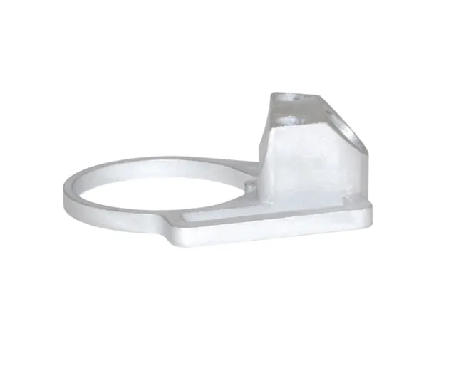 Presma Aluminum Receiver End Plate w/ 1in Sling Adapter for .223/5.56/.308 Buffer Tubes Silver