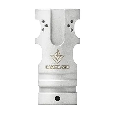Gamma 556 Bbs Muzzle Brake 5.56 1/2-28 Stainless Steel