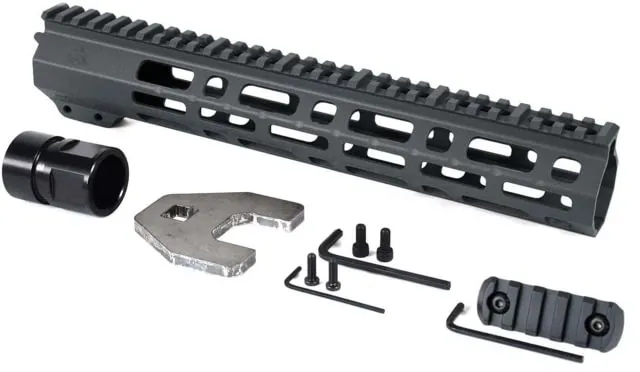 AT3 Tactical SPEAR M-LOK AR-15 Free Float Handguard 12in Length Tungsten