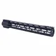 Guntec USA AR-308 Air-Lok Series M-LOK Compression Free Floating Handguard w/ Monolithic Top Rail Gen 2 Anodized Black