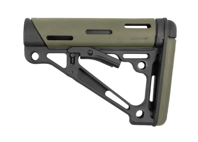 Hogue OverMolded Collapsible Stock, OD Green