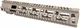 AT3 Tactical Pro Series Free Float Quad Rail AR15 Handguards 12.5in Rifle Length FDE