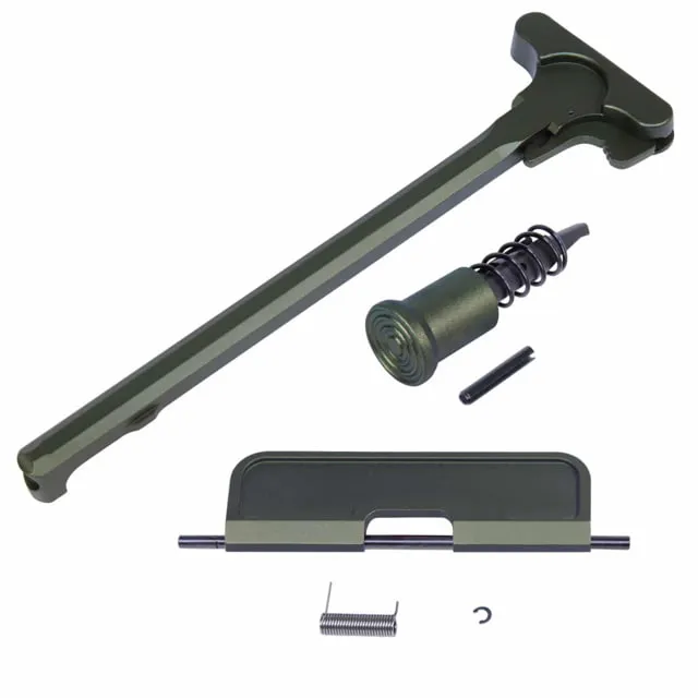 Guntec USA AR-15 Upper Receiver Assembly Kit Anodized Green