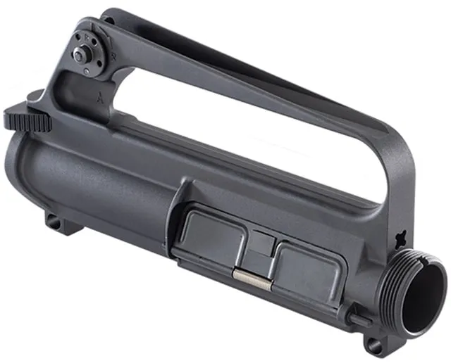 Luth-AR AR-15 Retro Slick Side A1 Upper Receiver Assembled w/A1 Charging Handle Black