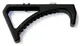 A3 Industries Large M-LOK Angled Foregrip w/ Integrated Handstop 6061 Aluminum Black