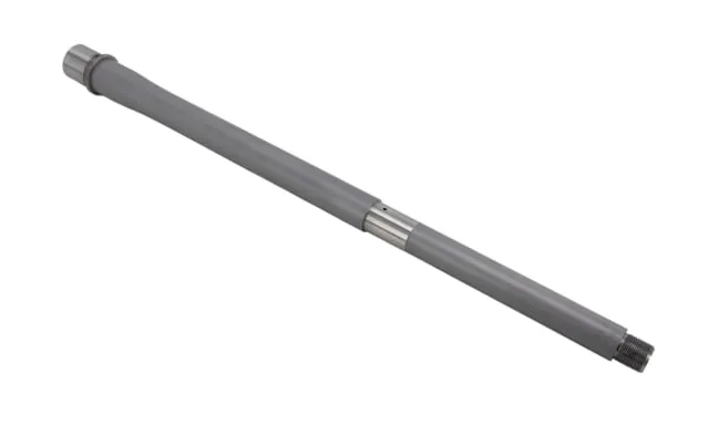 Shaw AR-15 6.8 SPC ll Threaded Barrel No Flute 16in HBAR Profile 1-11 Twist 5/8-24 Thread Matte Stainless