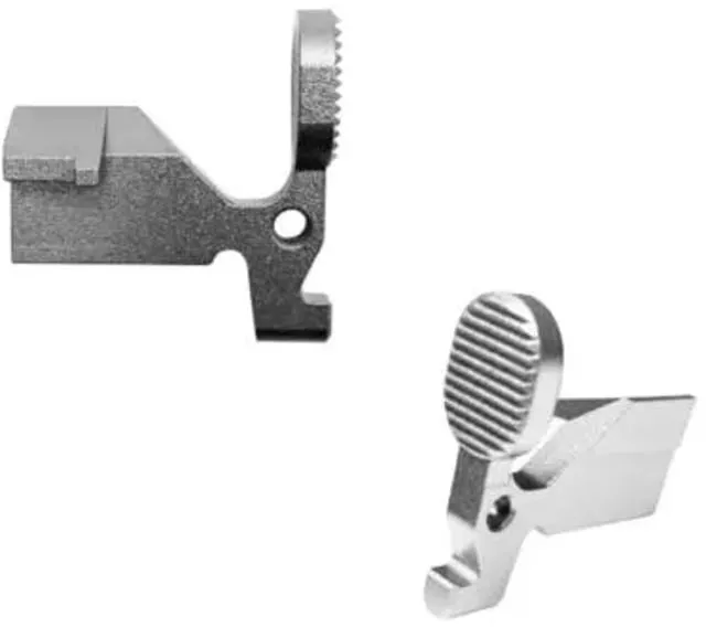 XTS Bolt Catch Anodized Silver