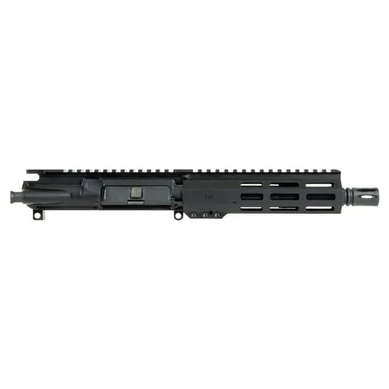 PSA 7.5" Pistol-length 300AAC Blackout Nitride 7" Hex M-LOK Upper - w/o BCG or CH