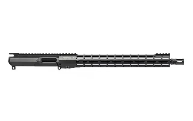 Aero Precision EPC-9 Threaded Complete Upper Receiver 16in 9mm w/ ATLAS S-ONE 15in Handguard Anodized Black