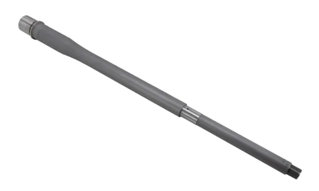 Shaw AR-10 6mm Creedmoor Threaded Barrel 20in No Flute HBAR Profile 1-8 Twist 5/8-24 Thread Matte Stainless