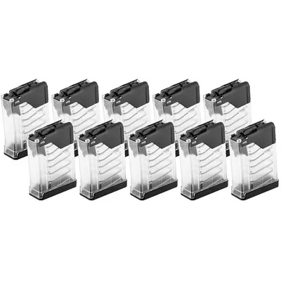 AR-15 L5awm Translucent Clear Magazine 10-Rd