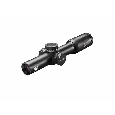 Vudu 1-6x24mm FFP Illuminated Green Sr1 MRAD Reticle Black
