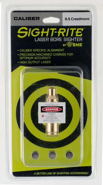 Shooting Made Easy Sight-Rite Bullet Laser Bore Sighting System, 6.5 Crd