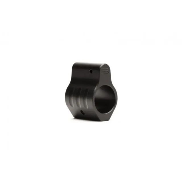 SLR GB6 .625 Non-Adjustable Micro Low Profile Gas Block w/.450 in. Set Screw Spacing Black