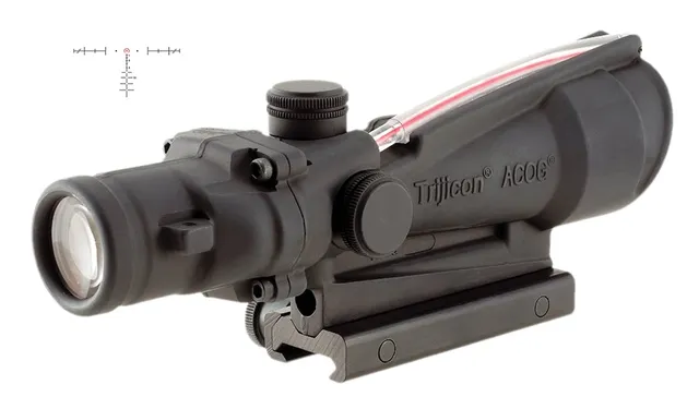 Trijicon ACOG 3.5x35mm Illuminated Red 7.62/.308 BDC Horseshoe Dot Rifle Scope