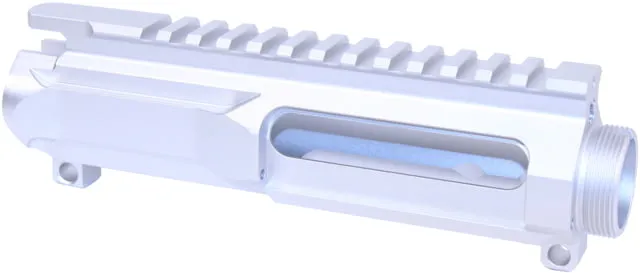 Guntec USA AR-15 5.56x45mm NATO Slabside Stripped Billet Upper Receiver Anodized Clear