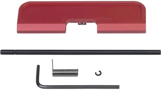 Guntec USA AR-15 Ejection Port Dust Cover Assembly Gen 3 Anodized Red