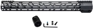 Kexuan M-LOK Free Float Handguard for .308 DPMS High Profile Uppers 19.5 in Black
