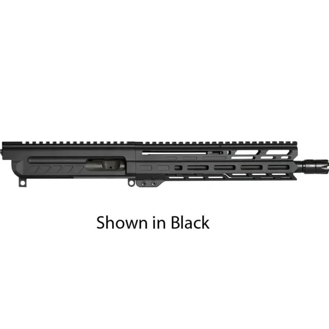 CMMG DISSENT Upper Receiver 9mm 10.5in 1-10 Twist 1/2x28 Thread Zeroed Linear Compensator Midnight Bronze