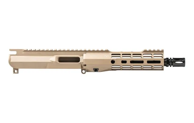 Aero Precision EPC-9 Threaded Complete Upper Receiver 8.3in 9mm w/ ATLAS S-ONE 7.3in Handguard FDE