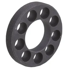 AR-15 15/16" Forearm End Cap Aluminum Black - 7/8" Forearm End Cap Aluminum Black