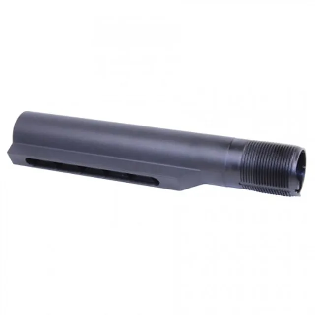 Guntec USA AR-15 Gen 2 Mil-Spec Buffer Tube No End Plate or Castle Nut Black