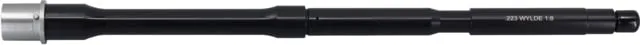 JE Machine Tech AR-15 .223 Wylde Threaded Rifle Barrel 16.25in M4 Carbine Length 1-8 Twist .750 Gas Block 1/2x28 4150 CrMoV Steel Nitride Black