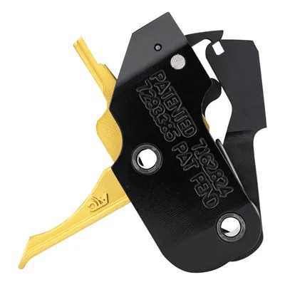 AR PCC Gold Trigger Flat Fixed 9mm