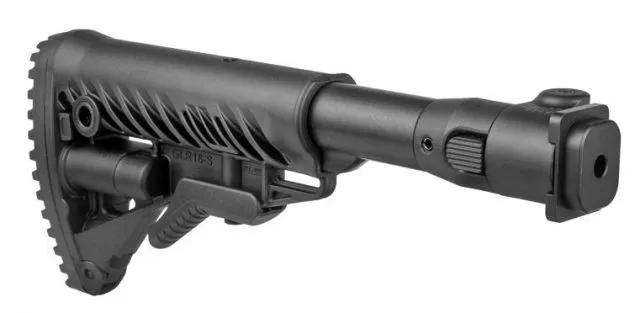 FAB Defense M4 Folding Collapsible Buttstock for Zastava M70 B1 B3 / M77 B1 Black