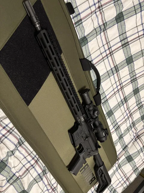 BCM MK2 16-inch on a Rock River Lower with Sig Tango MSR