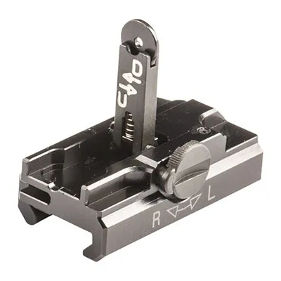 Heckler & Koch 416 Flip-Up Quick Change Rear Sight Black
