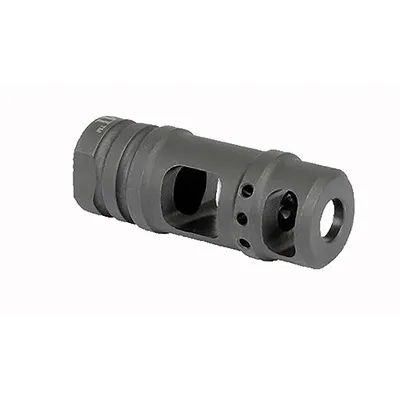 AR .308 Two Chamber Muzzle Brake .30/.300 AAC Black 5/8-24